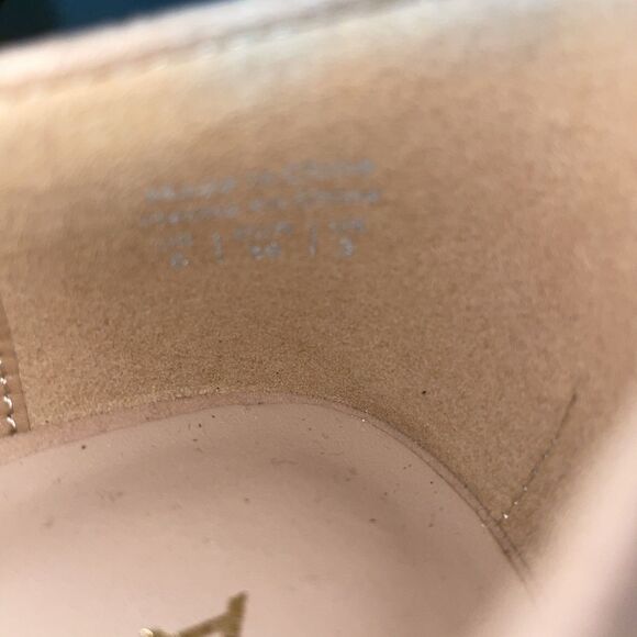 Aldo Women’s Dressy Flats Size 8 M Beige Leather Going Out Party Fun NWOB - Picture 3 of 12